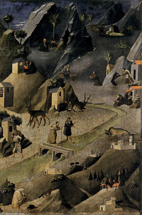 Thebaid (detail) — Gherardo Di Jacopo Starnina