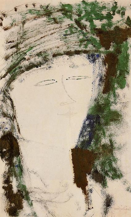 Portrait Of Beatrice Hastings 4 — Amedeo Clemente Modigliani