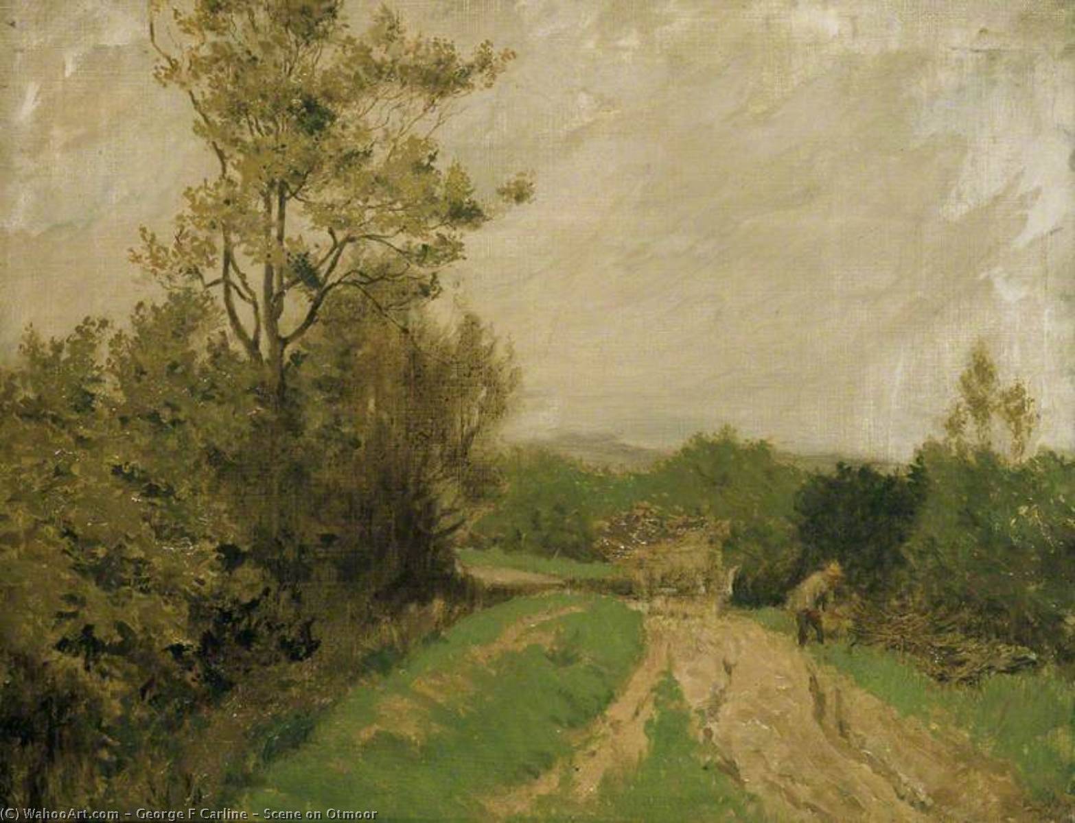 Scene On Otmoor — George F Carline