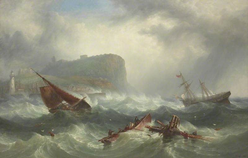 Wreck Off Scarborough — John Warkup Swift
