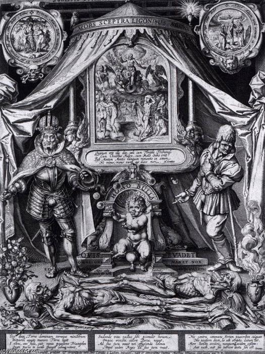 Allegory Of Transience — Jacob (jacques)de Gheyn Ii
