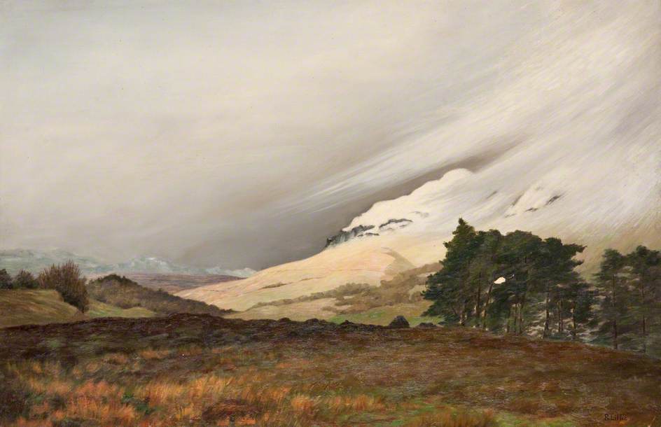 Snow Shower Passing Over Dumgoyne — Robert Lillie