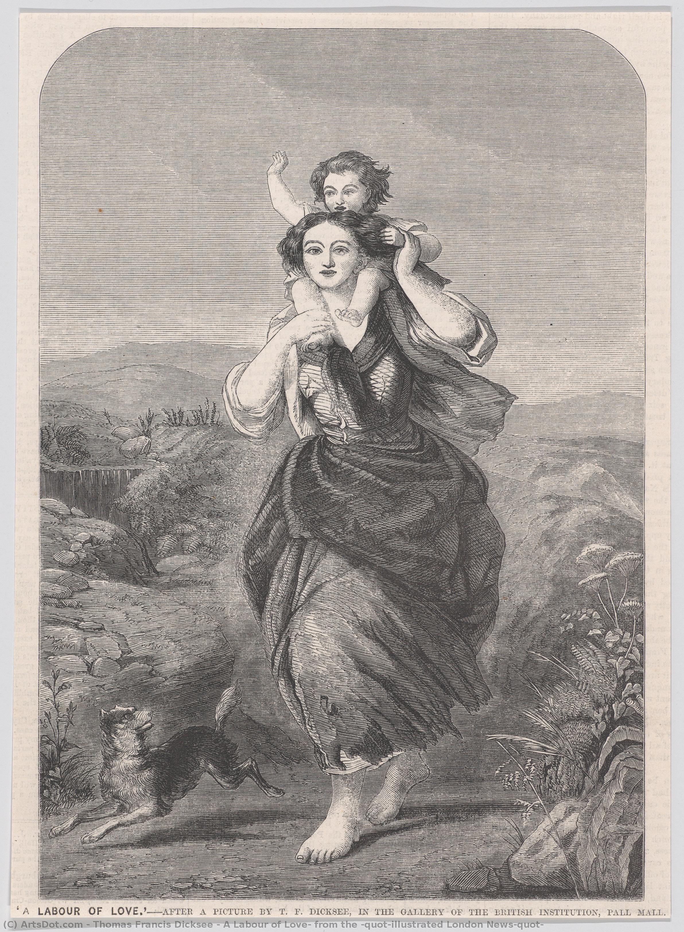 A Labour Of Love, From The "illustrated London News" — Sir Tomas Frans Disi
