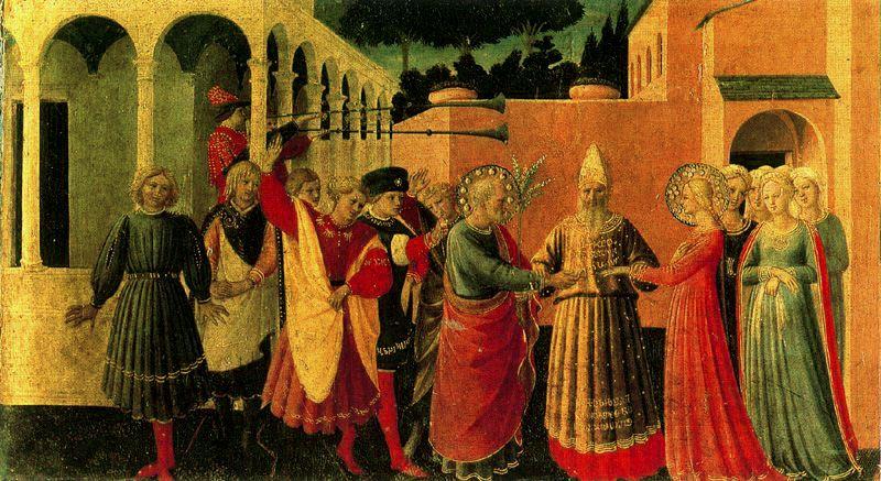 Los Desposorios De María 1 — Fra Angelico