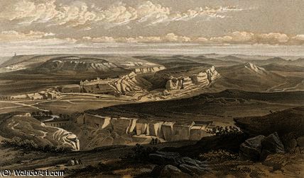 The Ruins Of Inkermann And City Of Caverns — William Simpson