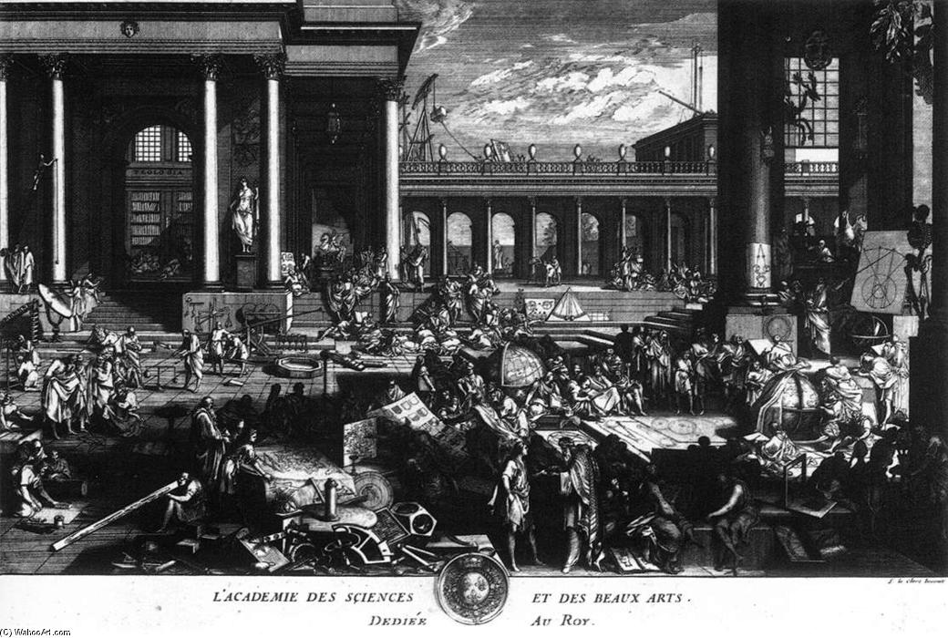 The Academy Of Sciences And Fine Arts — Sébastien Le Clerc