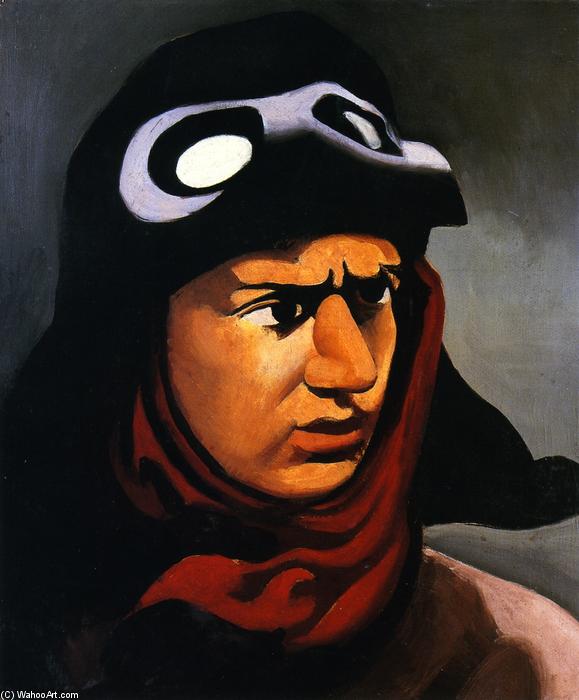 Portrait Of Guynemer — Roger De La Fresnaye