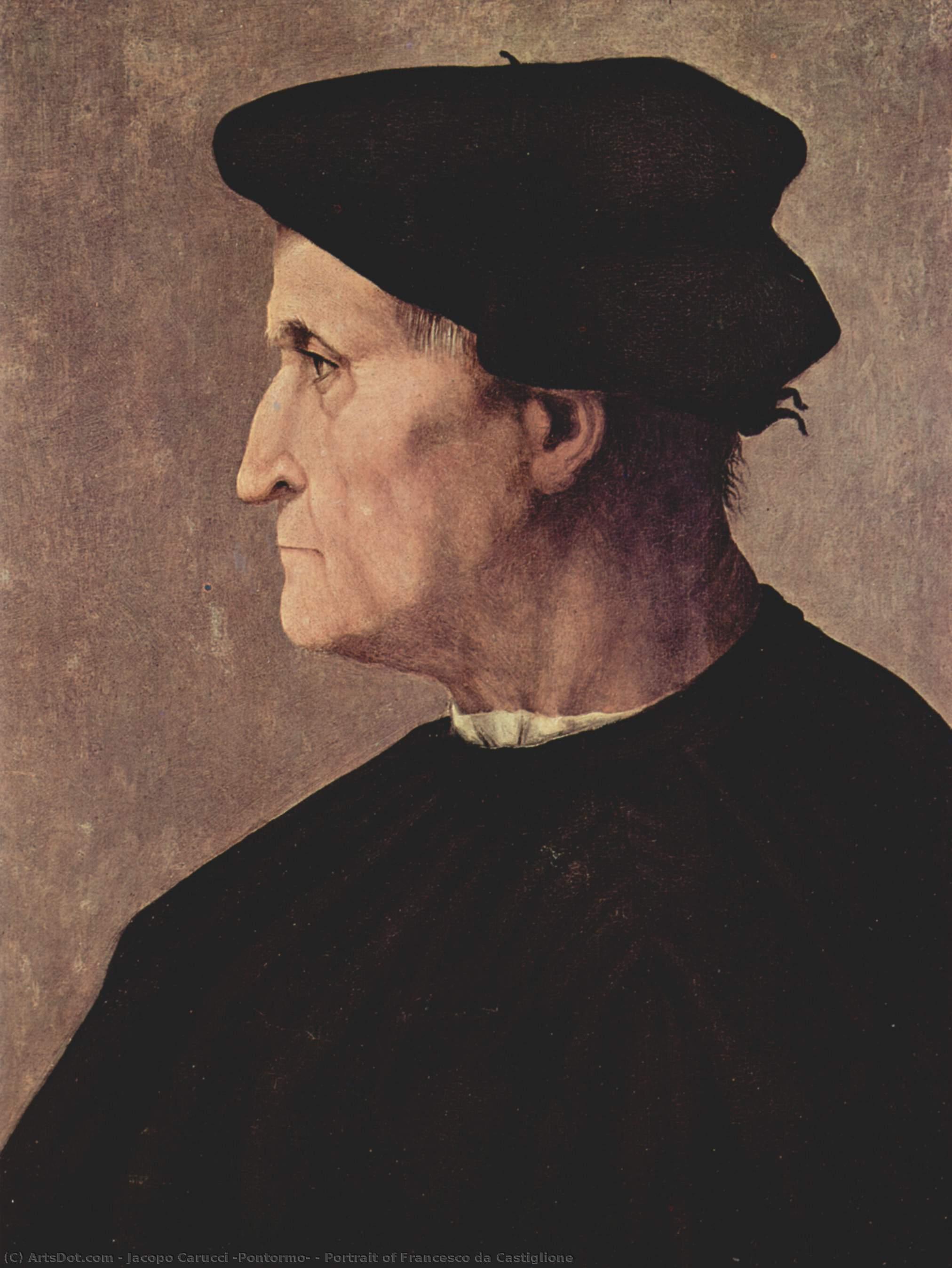 Portrait Of Francesco Da Castiglione — Jacopo Carucci