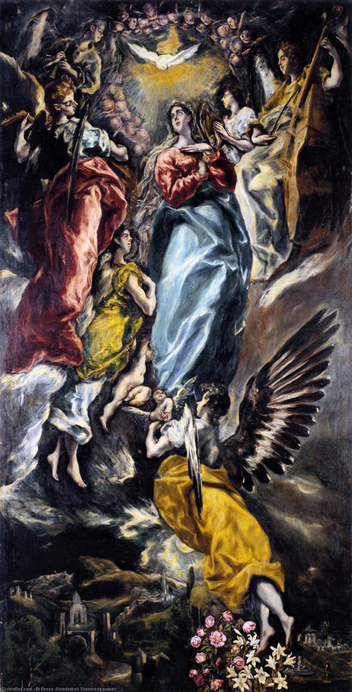 The Virgin Of The Immaculate Conception — El Greco