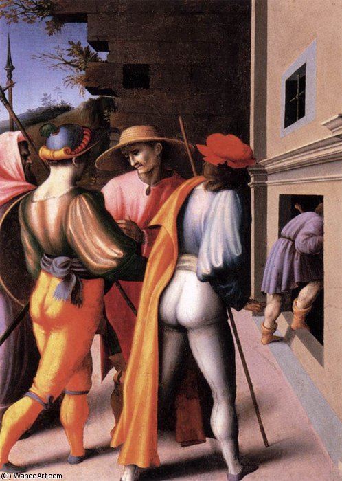 Scenes From The Story Of Joseph The Arrest Of His Brethren — Francesco D'ubertino Verdi (bacchiacca)