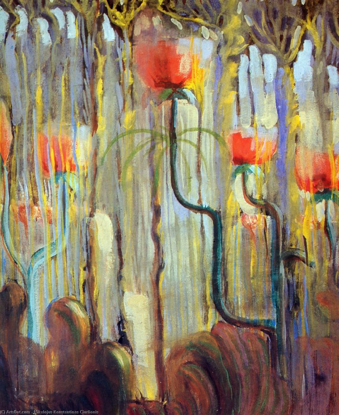 Creation Of The World Ix — Mikalojus Konstantinas Čiurlionis