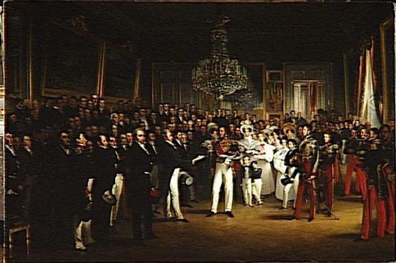 La Chambre Des Deputes Appelant Le Duc D'orleans.7 Aout 1830 — François Joseph Heim