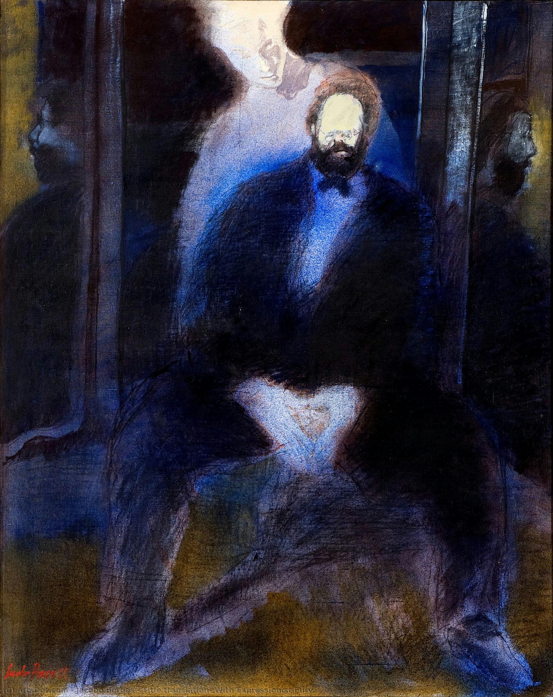 Title Translation: With Expressionist Fury — Jacobo Borges