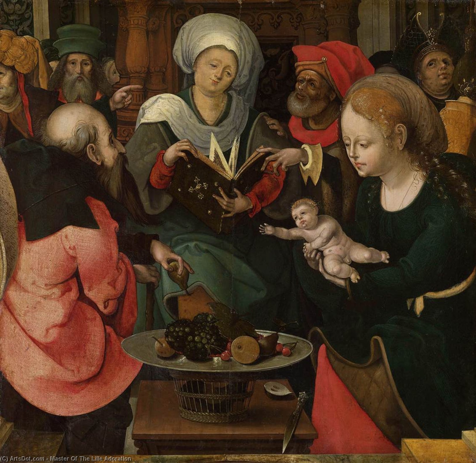 The Holy Kinship — Master Of The Lille Adoration