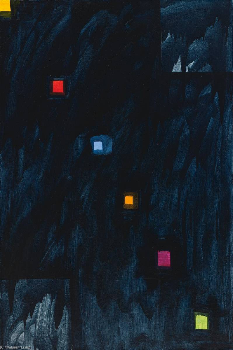 San Francisco (night) — Mary Heilmann