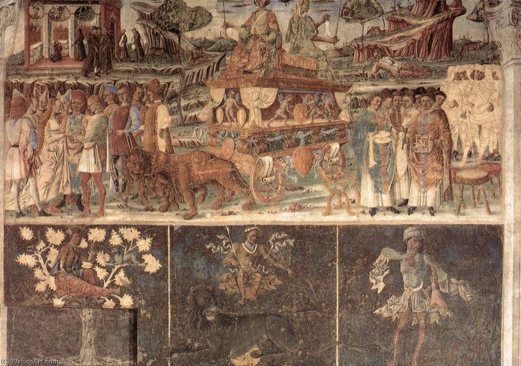 English Allegory Of July Triumph Of Jupiter (detail) — Cosmè Tura