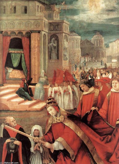 Establishment Of The Santa Maria Maggiore In Rome (detail) — Matthias Grünewald