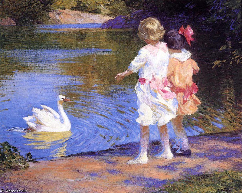 Pothast Edward The Swan — Edward Henry Potthast