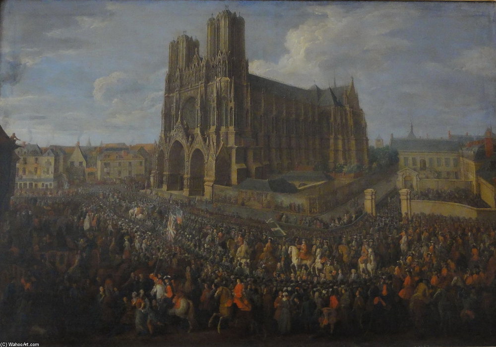 Cavalcade De Louis Xv Apres Le Sacre — Pierre Denis Martin (dit Martin Le Jeune)