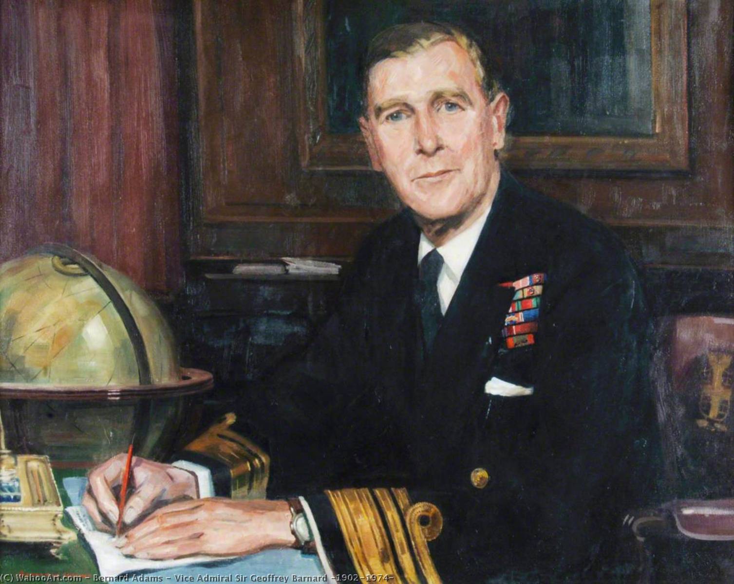 Vice Admiral Sir Geoffrey Barnard (1902–1974) — Bernard Adams