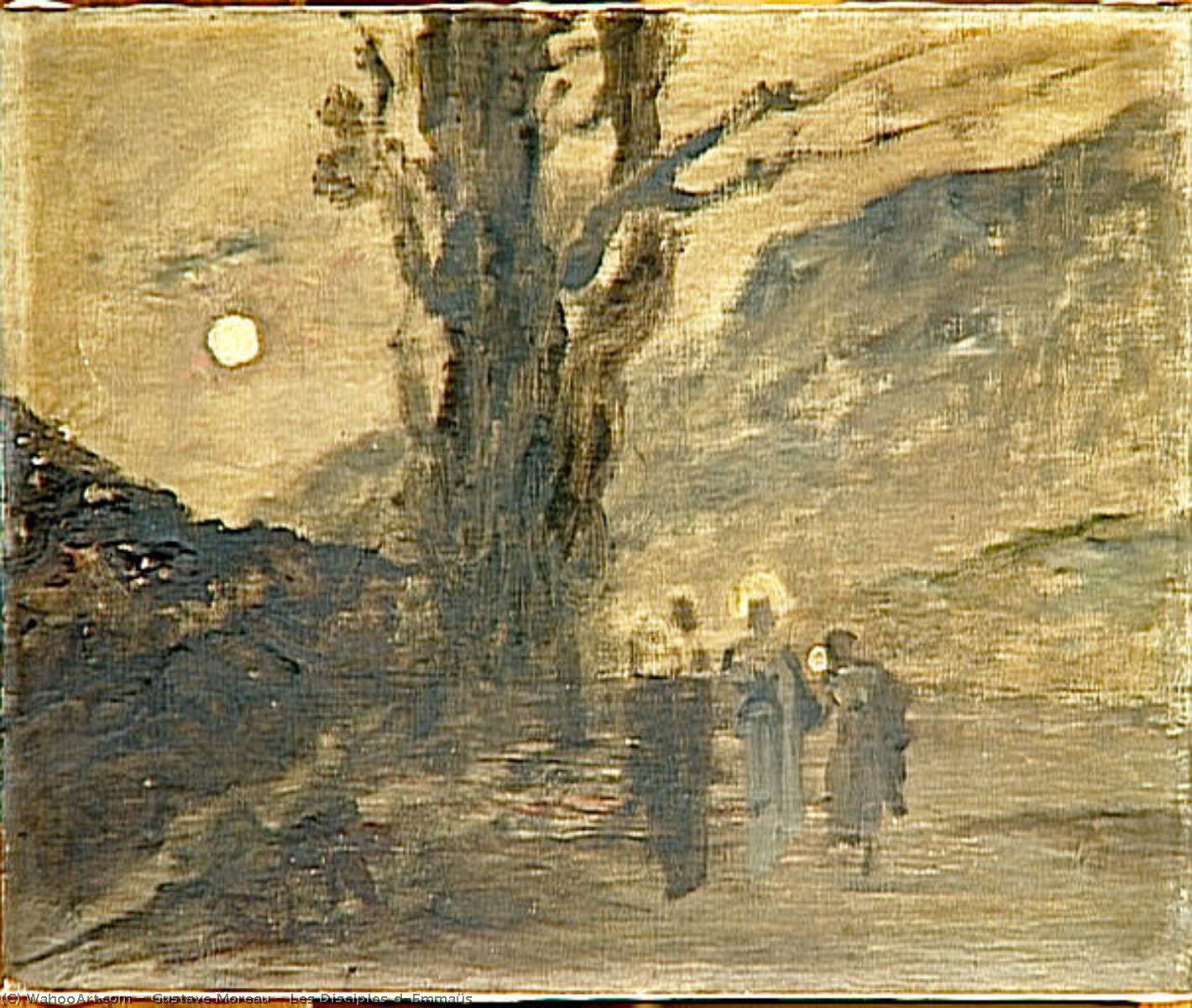 Les Disciples D'emmaüs — Gustave Moreau