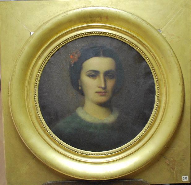 Portrait De Jeune Femme — Mariller Charles Philibert