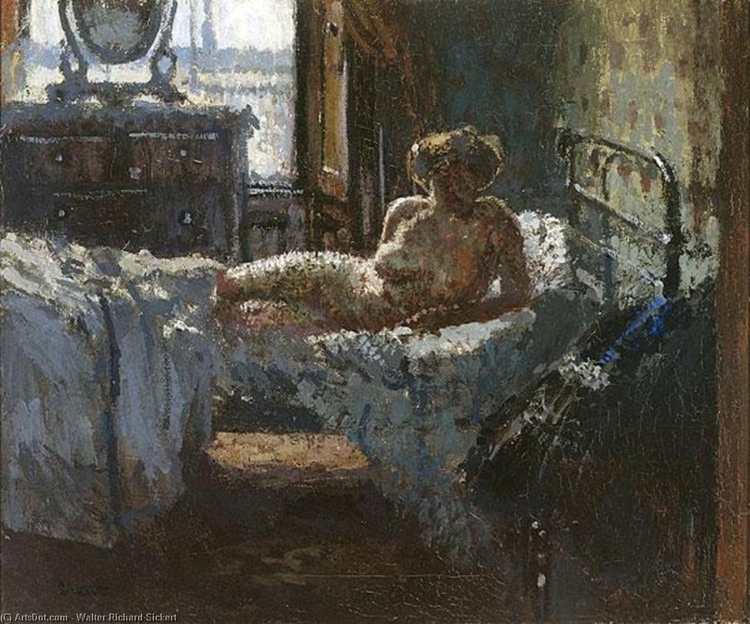 Mornington Crescent Nude, Contre-jour — Walter Richard Sickert