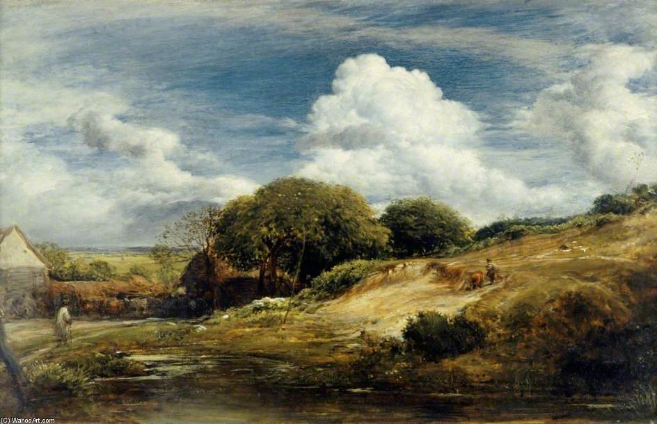 Collins's Farm, North End, Hampstead, London — John Linnell