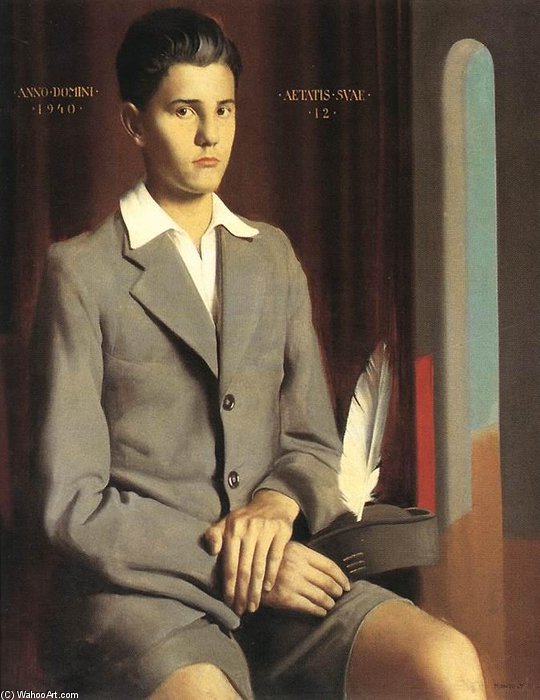 Seated Boy — Bela Kontuly