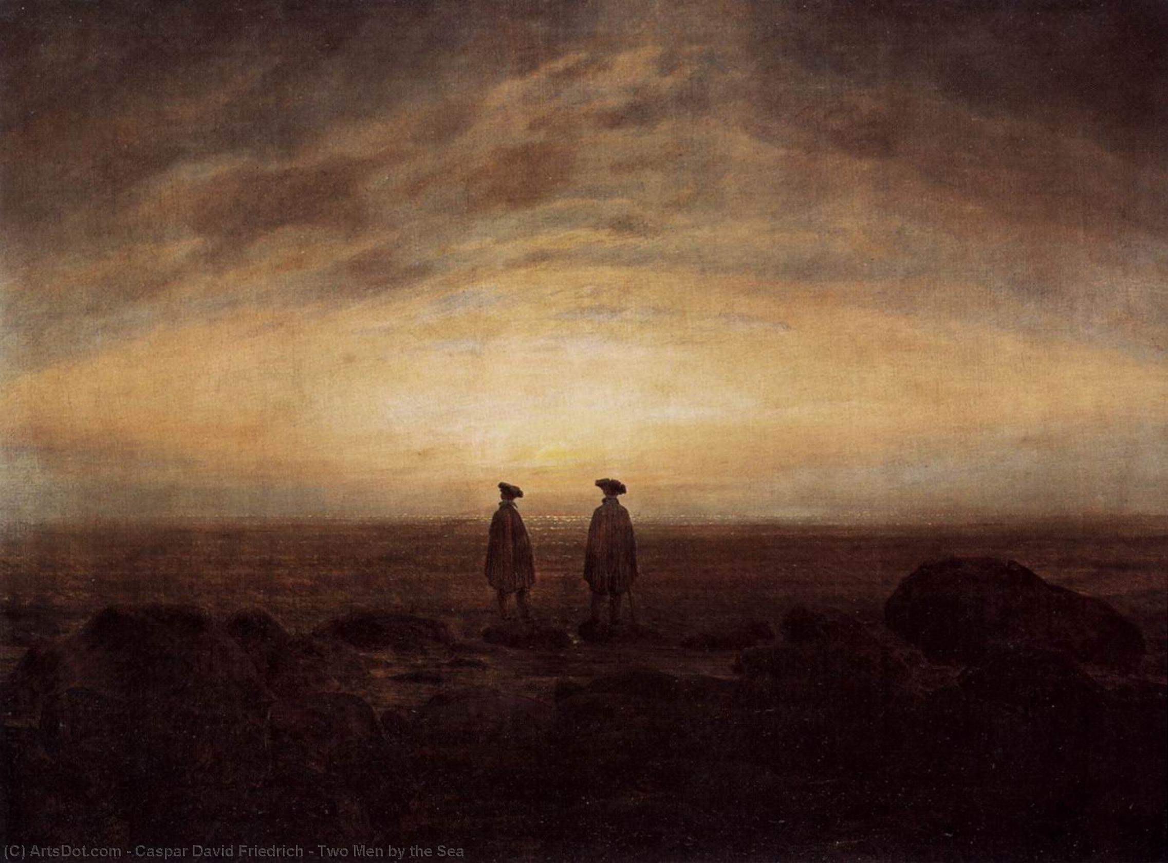 Two Men By The Sea — Caspar David Friedrich