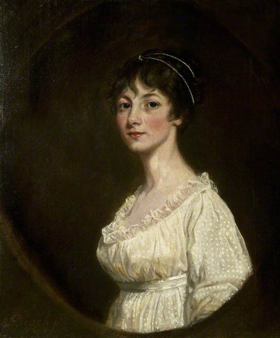 Portrait Of A Girl Of The Burnaby Family — Thomas Beach
