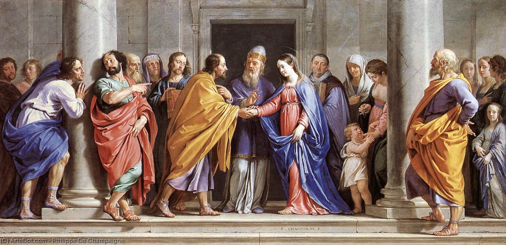 The Marriage Of The Virgin — Philippe De Champaigne