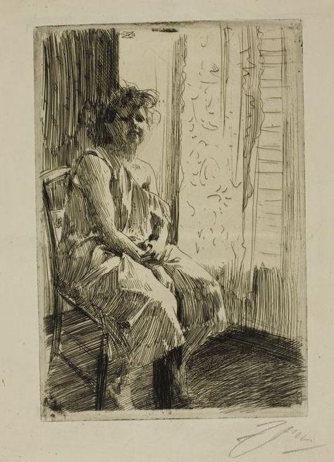 Morning — Anders Leonard Zorn