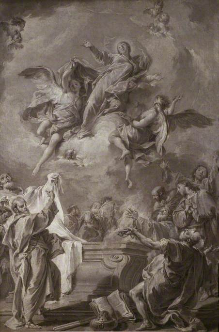 The Assumption Of The Virgin — Giovanni Battista Pittoni The Younger