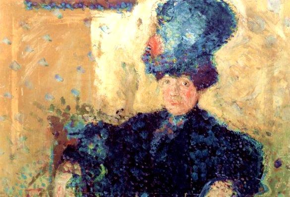 Half-length Portrait Of Mathilde Schoenberg — Richard Gerstl