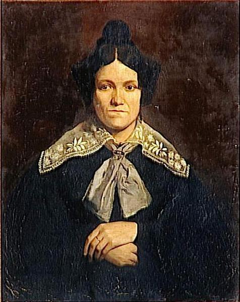 Madame Ferriot, Femme D'un Professeur De Grenoble Chez Qui L'artiste Passa Son Adolescence — Jean-louis Ernest Meissonier