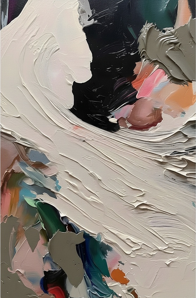 Ethereal Surge Of Sculptural Light Amidst Earthy Tones In A Singular Masterpiece — Christian Noiret