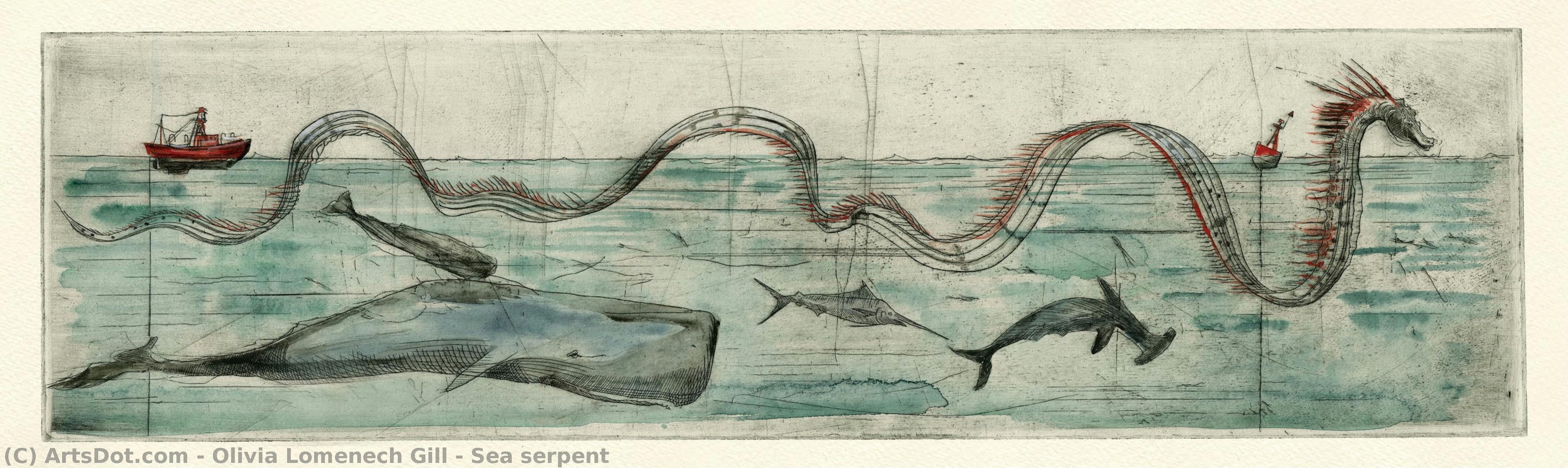 Sea Serpent — Olivia Lomenech Gill