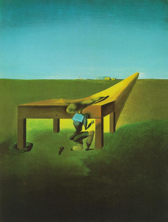 Ich Selbst Im Alter Von Zehn Jahren Als Das Grillenkind, 1933 — Salvador Dalí