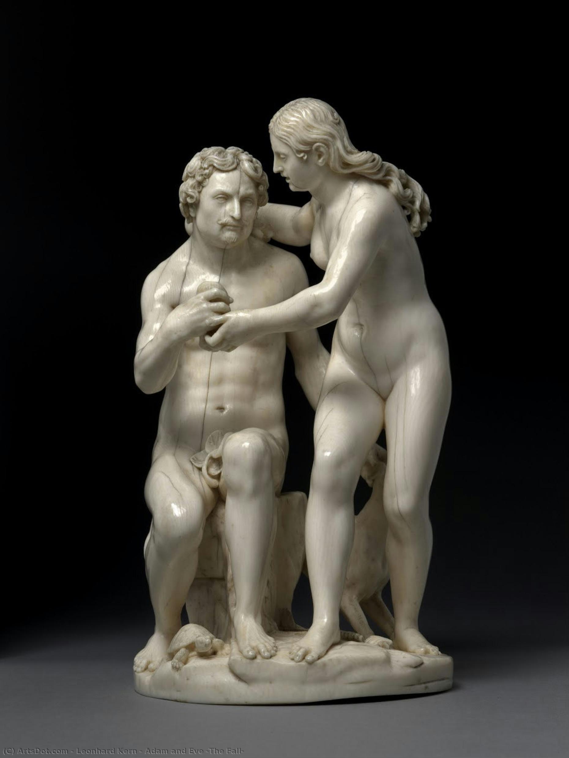 Adam And Eve (the Fall) — Leonhard Kern