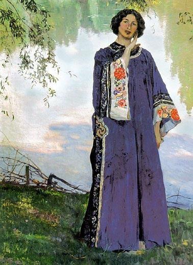 Portrait Of E. P. Nesterova — Mikhail Nesterov
