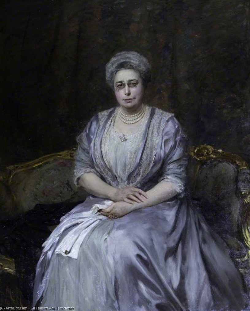 Fanny Elizabeth Benjamin — Герберт Фон Геркомер