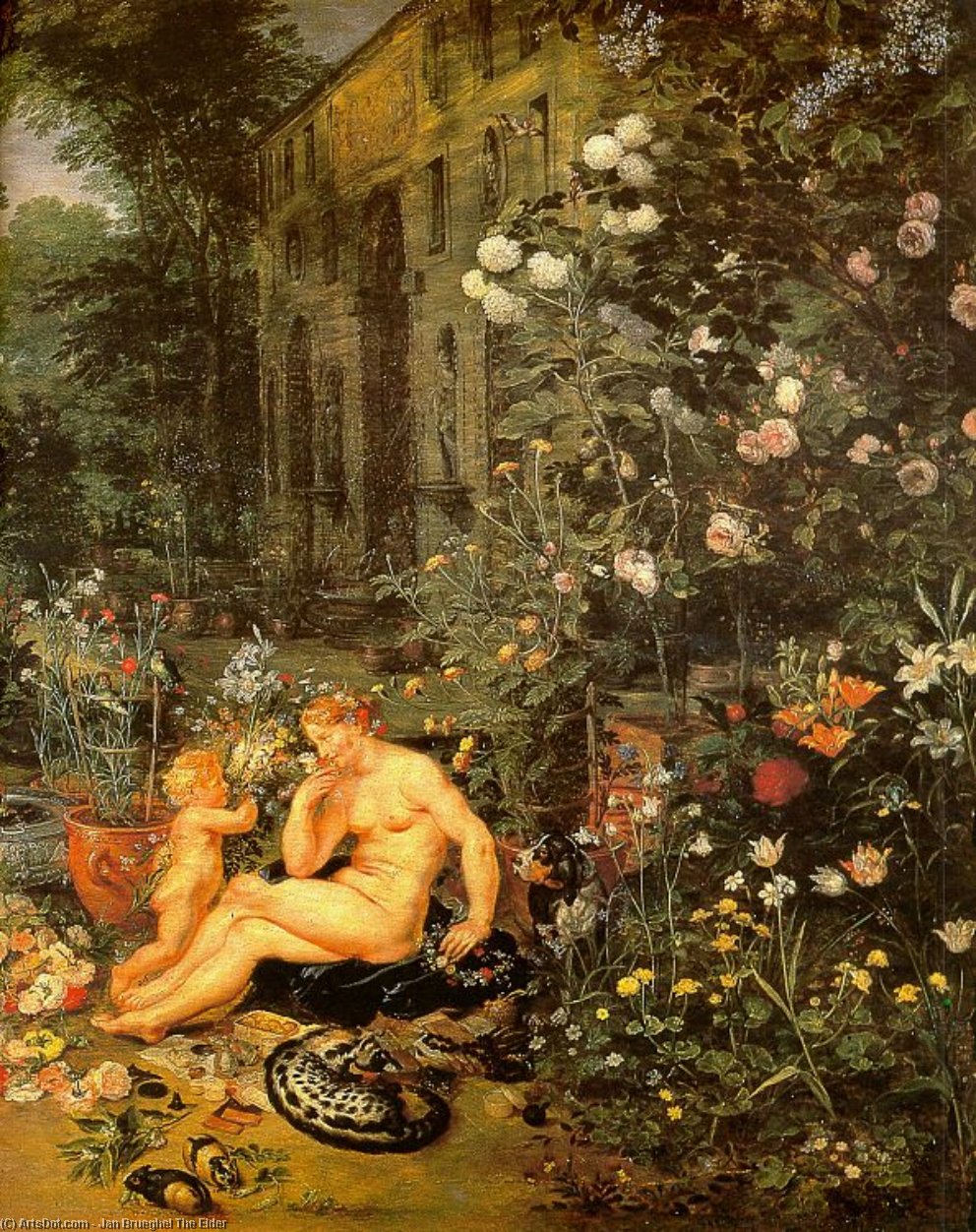 The Sense Of Smell — Jan Brueghel The Elder