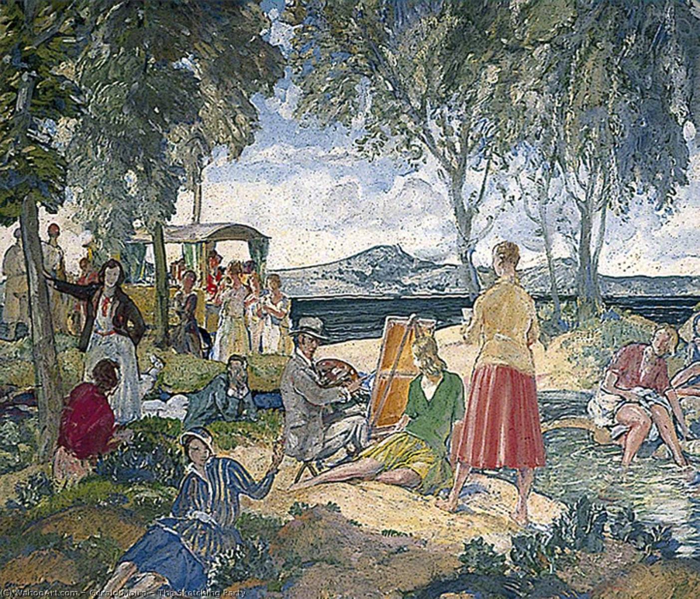 The Sketching Party — Gerald Moira