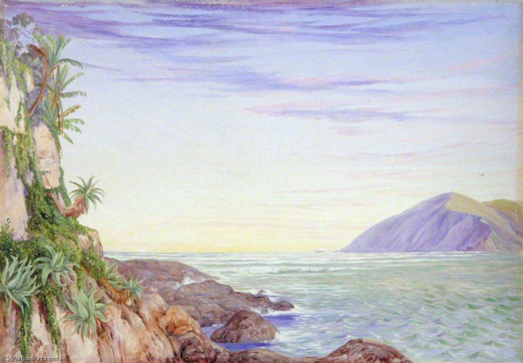 Looking Seaward From The Mouth Of St John's River, Kaffraria — Marianne North