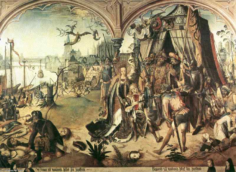 Martyrdom Of St. Ursula And The 11,000 Virgins — Master Of The Legend Of Saint Ursula
