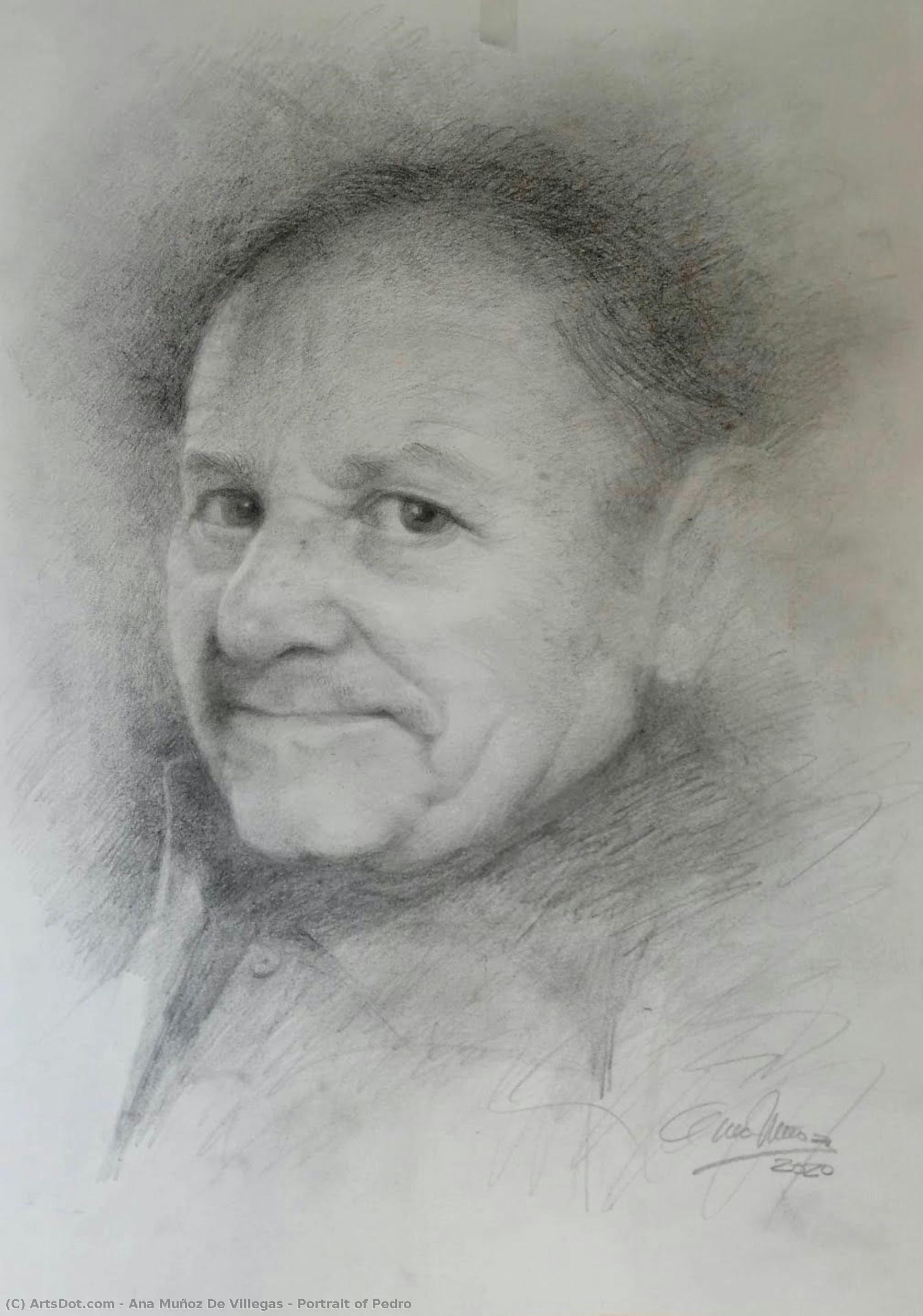 Portrait Of Pedro — Ana Muñoz De Villegas