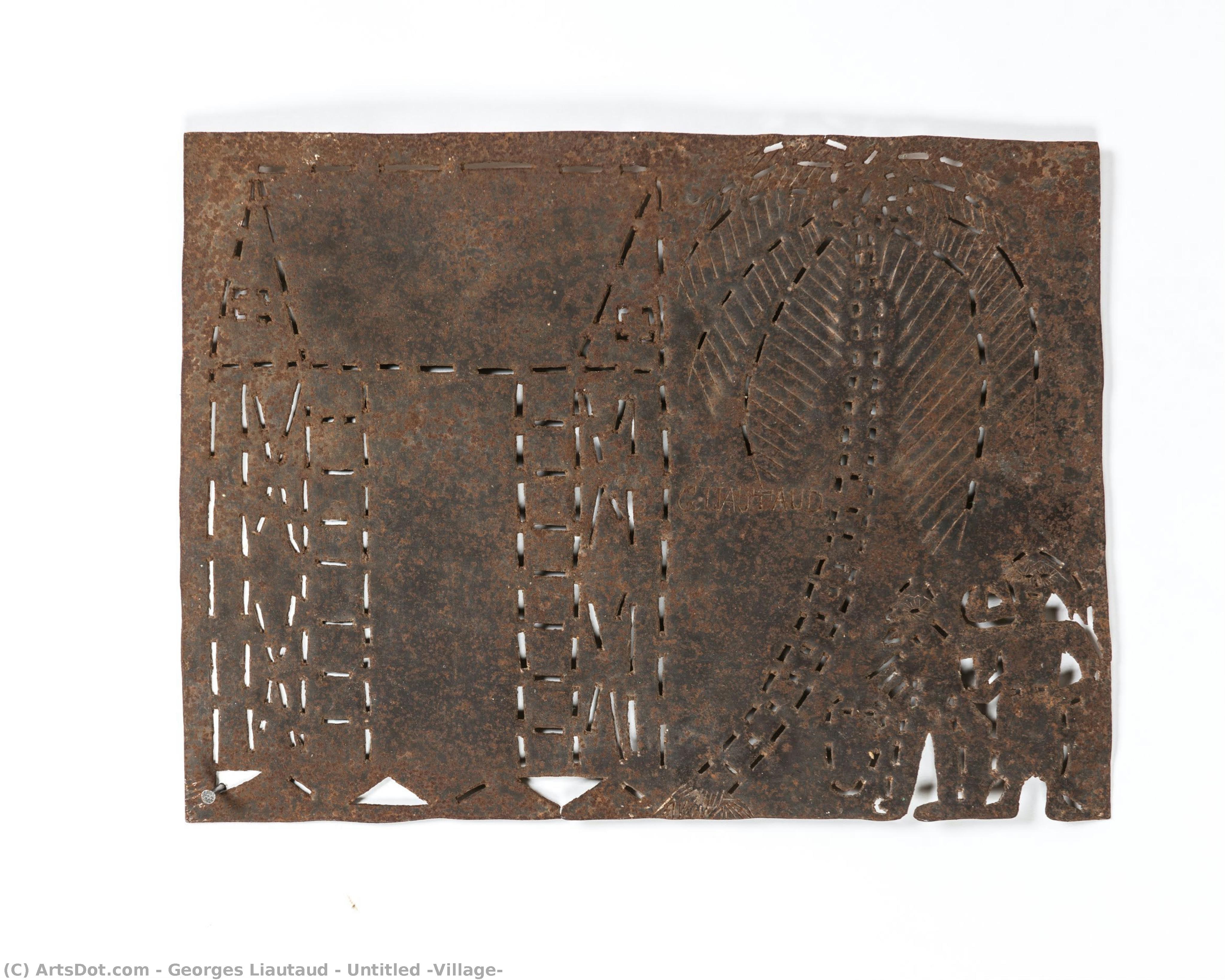 Untitled (village) — Georges Liautaud