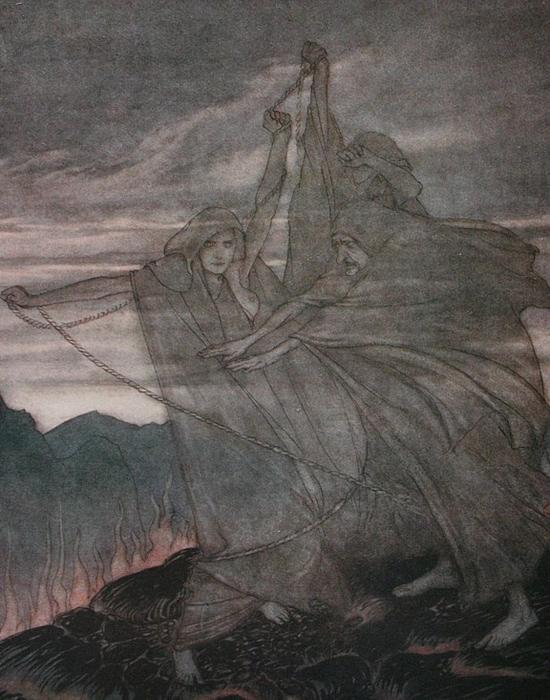 The Ring Of The Nibelung 51 — Arthur Rackham