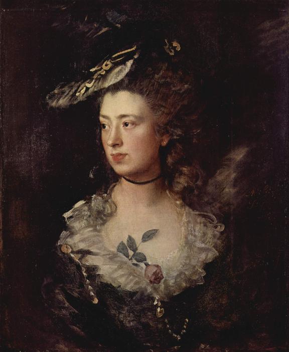 Portrait Of The Mary Gainsborough — Thomas Gainsborough